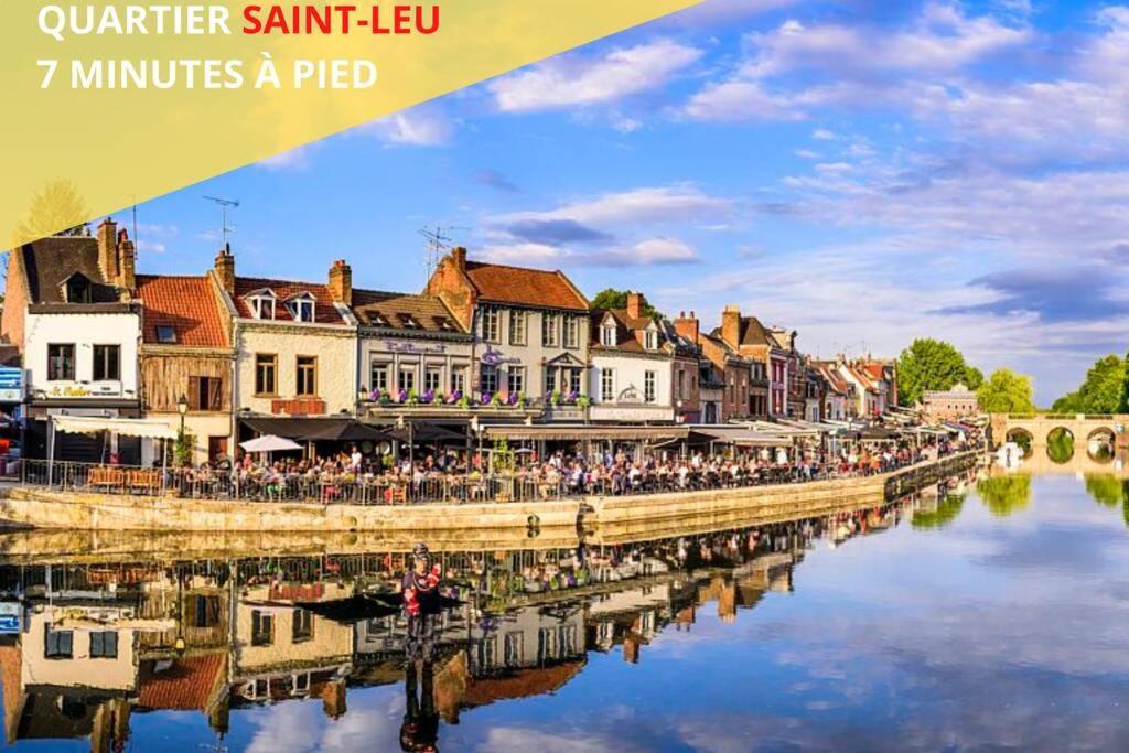 Charmant T2 Hyper-Centre, Netflix, Gare Amiens Exteriör bild